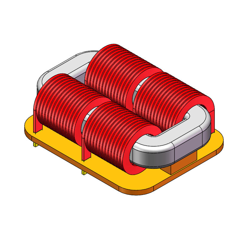 High-Efficiency Toroidal Powder Core Inductor